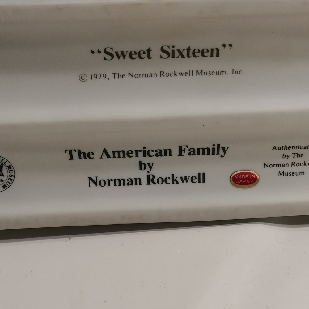 NORMAN ROCKWELL SWEET SIXTEEN FIGURINES - Picture 4 of 4